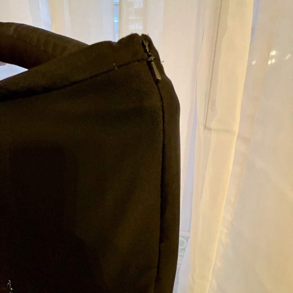 ❄️WINTER SALE: 
Silver Beaded Skirt, Sz 10, Side Zip, Vintage EXPRESS - Picture 13 of 16